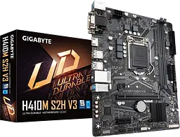 Материнська плата Gigabyte H410M S2H V3 LGA 1200 (H410M S2H V3) Б/В