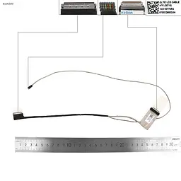 Шлейф матриці для Asus ROG GL742VL GL742VW GL752VL GL752VW, (eDP 30pin, 1422-02770AS, 1422-02760AS, 14005-01760000)