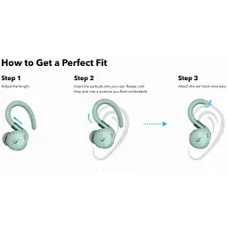 Bluetooth-гарнітура Anker SoundCore Sport X20 Green (A3968G61) - мініатюра 9
