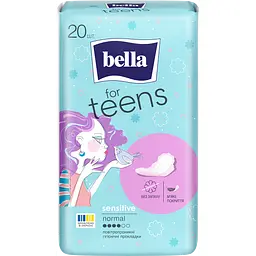 Прокладки гігієнічні Bella for Teens Sensitive normal 20 шт.