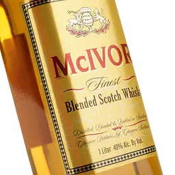 Віскі McIvor Finest Blended Scotch Whisky 40% 1 л - мініатюра 5