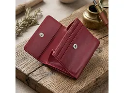 Жіночий гаманець натуральна шкіра Cortina 5056 rosso Червоний 7,5x9,5 см TONY PEROTTI acs0032570 - мініатюра 5