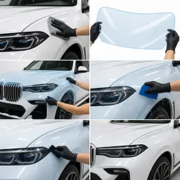 Антигравійна захисна бронеплівка за лекалами для BMW X7 G07 2019-2022 - повний кузов - мініатюра 2