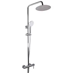 Душова система TOPAZ LOFT TLF 32702-H75-C настінна хромована з одноричажним змішувачем для ванної кімнати