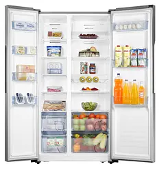 Холодильник SBS Gorenje NRS9181MX сріблястий (NRS9181MX) - мініатюра 3