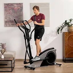 Орбітрек Hop-Sport HS-060C Blaze чорно-срібний iConsole+ - мініатюра 3