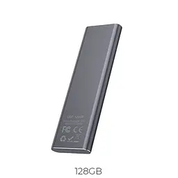 Зовнішній накопичувач SSD Type-C Hoco Extreme speed portable UD7 128 GB USB3.1 - мініатюра 3
