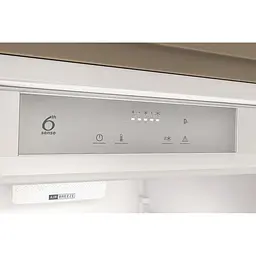 Холодильник Whirlpool вбудований з нижньою морозильною камерою 193,5x54х54.5, холод.відд.-221л, мороз.відд.-79л, 2дв., А++, ST, інв., білий - мініатюра 4