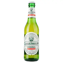 Уцінка. Пиво безалкогольне Clausthaler Original, світле, фільтроване, 0,49%, 0,33 л 