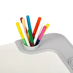 Комплект парта та стілець трансформери FunDesk Littonia Grey - мініатюра 7