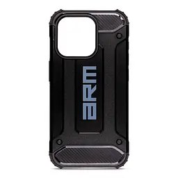 Чехол для Apple iPhone 15 Pro, Panzer, черный, противоударный, бронированный, милитари, панель-накладка, защита всего корпуса, защита дисплея и камеры, термополиуретан (TPU) + поликарбонат (PC), ArmorStandart (ARM73740)