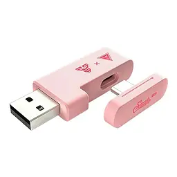 Бездротові навушники Fantech WHG03 Pro Studio, 4 Modes, Wired, BT5.3, 2.4Ghz, AUX, Type-C, ENC, 7.1 Сірий - мініатюра 3