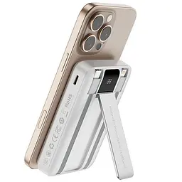 Портативний ЗП Power Bank Wiwu Wi-P061 22.5W+PD20W з БЗП+iWatch with cable 10000 mAh White - мініатюра 2