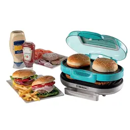 Бутербродниця Ariete 2505 HAMBURGER BLUE (6899002) - мініатюра 3