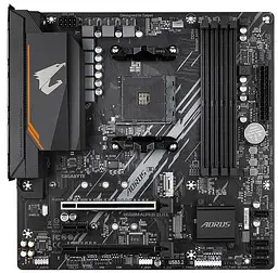 Материнська плата Gigabyte B550M Aorus Elite (B550M AORUS ELITE) (Socket AM4, AMD B550, Micro-ATX)