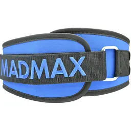 Пояс для важкої атлетики MAD MAX MFB 421, Blue - L - мініатюра 3