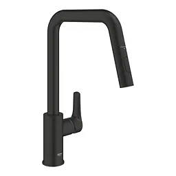 Змішувач для кухні Grohe Eurosmart 306192430 Чорний матовий
