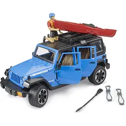 Ігровий набір Bruder Автомобіль Jeep Wrangler Rubicon Unlimited з каяком та фігуркою 1:16 (02529) - мініатюра 2