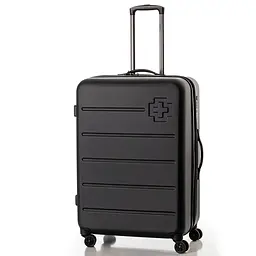 Валіза велика Swissbrand Berlin (L) полікарбонат Black (SWB_LHBER001L) - мініатюра 1
