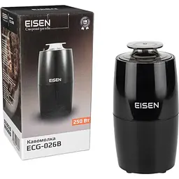 Кавомолка Eisen ECG-026B чорна (ECG-026B) - мініатюра 6