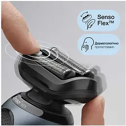 Електробритва Braun Series 6 61-N1000s Black/Gray UA - мініатюра 3