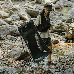 Стілець складаний ультралегкий Naturehike Stellaluna L04 CNK2450JJ015 сірий - мініатюра 9