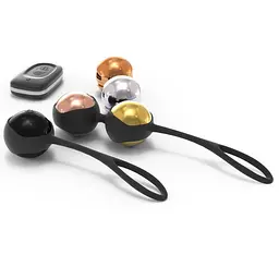 Вагінальні кульки Dorcel Training Balls, 5 шт., різнобарвний - мініатюра 2