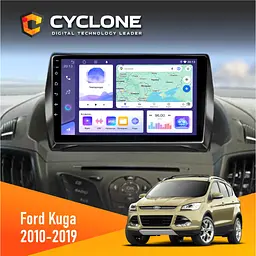 Штатна магнітола Ford Kuga 2013-2019 Cyclone C9-011 4x64, DSP Cyclone (НФ-00006969)