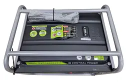 Генератор бензиновий Central Power CV13800DXE2 8 кВт 1-фазний з електростартером - мініатюра 3