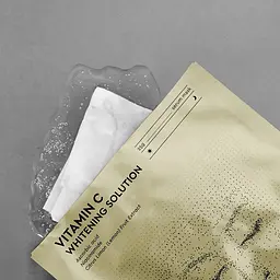 Тканинна маска-сироватка для обличчя Steblanc Vitamin C Whitening Solution освітлююча з вітаміном С, 25 г - мініатюра 2