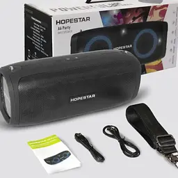 Портативна колонка Hopestar A6 PARTY (12) чорна (MER-15152_1845) - мініатюра 4