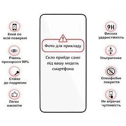 Скло захисне BeCover Motorola Moto G06 / G06 Power 4G Black (714364) - мініатюра 4
