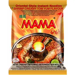 Локшина швидкого приготування MAMA Shrimp Creamy Tom Yum 55 г