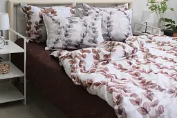 Комплект постільної білизни з компаньйоном Tag Tekstil S543 King Size (Євро maxi) - мініатюра 4
