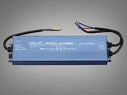 Блок живлення 12В, для підключення LED стрічки, 250Вт, 20.8А