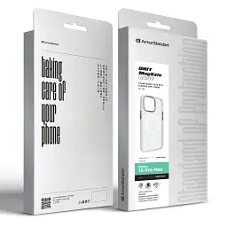 Чохол ArmorStandart Unit MagSafe для Apple iPhone 12 Pro Max Matte Clear Silver - мініатюра 6