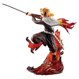 Фігурка Bandai Клинок розсікаючий демонам Кедзюро Ренгоку Demon Slayer Kyojuro Rengoku 19 см WST DS KR - мініатюра 3
