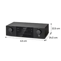 Музичний центр Auna CD-1000 DG (10038327) - мініатюра 6