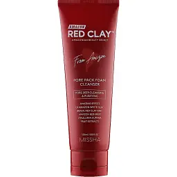 Пенка для умывания Missha Amazon Red Clay Pore Pack Foam Cleanser 120 мл