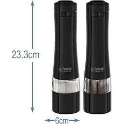 Набір електромлинів для солі та перцю Russell Hobbs 28010-56 Black (23889027001) - мініатюра 5