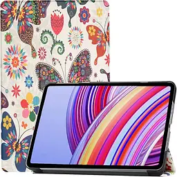 Чохол-книжка BeCover Smart Case для Xiaomi Poco Pad 12.1" Butterfly (711567) - мініатюра 2
