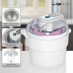 Апарат для морозива Clatronic ICM 3581 - мініатюра 4