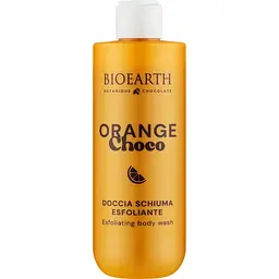 Гель для душу Bioearth Botanique Chocolate Orange Choco Exfoliating Shower Gel Апельсин та шоколад відлущувальний 250 мл