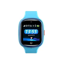 Дитячий смарт-годинник Lemfo LT06 з кнопкою SOS голосовим чатом підтримкою 4G і GPS Синій - мініатюра 3