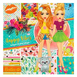 Besties Блокнот для дизайну «Happy Vibes» – яскравий дизайнерський блокнот для натхнення (961034)