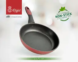 Набір посуду Casa Royal T-UKR 20300 "Bio Titanium" Red 7 предметів - мініатюра 3