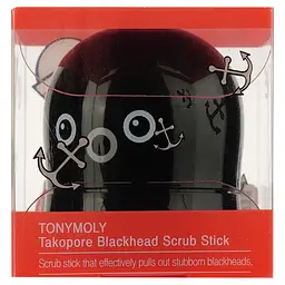 Скраб для обличчя Tony Moly Takopore Blackhead Scrub Stick, 10 г - мініатюра 4