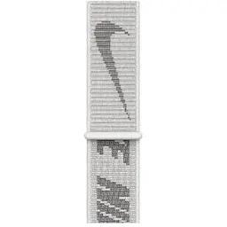 Ремінець CasePro Nike Sport Loop White для Apple Watch 45mm/44mm/42mm - мініатюра 3