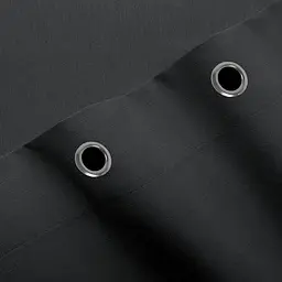 Шторка для душу та ванної Cosas з кільцями 180х180 beluga, графіт (ShowerCurtains_15Beluga_DUK_180x180_Hook) - мініатюра 6