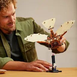Конструктор LEGO Icons Літальний апарат Леонардо да Вінчі 493 деталей (10363) - мініатюра 8
